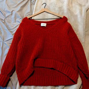 Red ARITZIA/ Wilfred Sweater